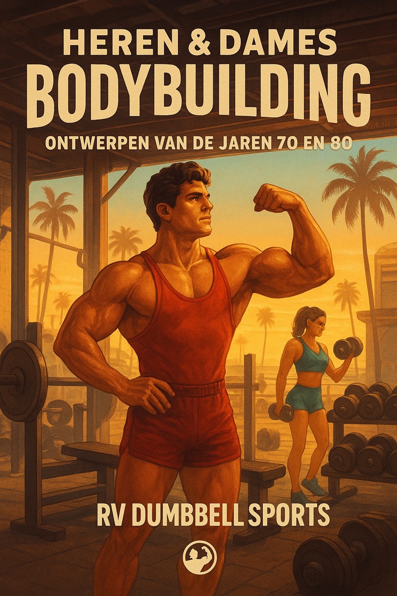 Poster voor een sport boek